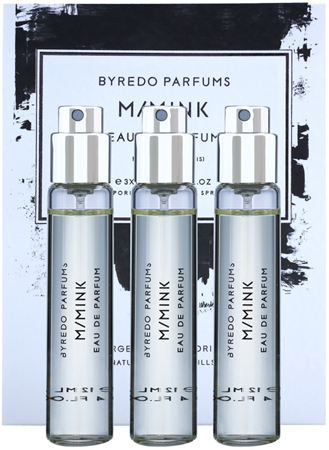 BYREDO M / Mink eau de parfum unisex 3 x 12 ml (3x ricariche con diffusore)