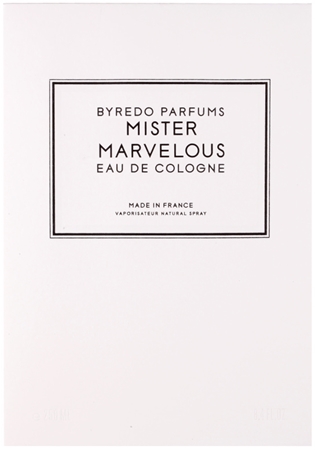 BYREDO Mister Marvelous Eau de Cologne for Men 250 ml