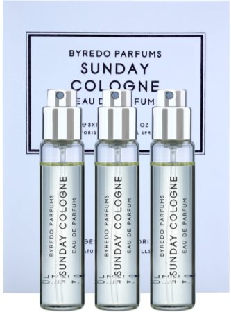 Byredo Sunday Cologne eau de parfum mixte 3 x 12 ml (3x recharge avec ...