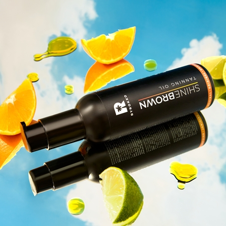 BYROKKO Shine Brown Tan Up! Face & Body Tan Accelerator