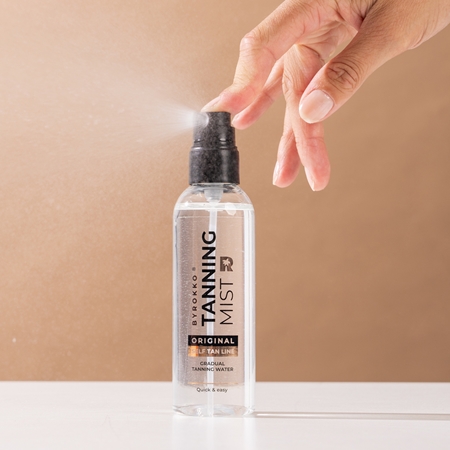 BYROKKO Shine Brown Tanning Self-Tanning Water for a gradual tan