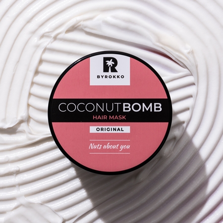 BYROKKO Coconut Bomb Närande hårmask