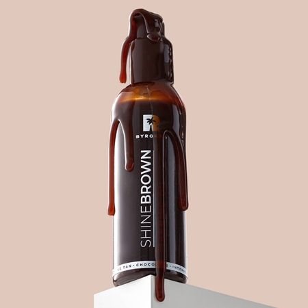 BYROKKO Shine Brown Tanning Oil készítmény a napbarnítottság felgyorsítására és meghosszabbítására