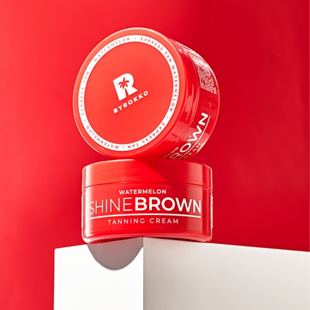 BYROKKO Shine Brown Watermelon Face & Body Tan Accelerator