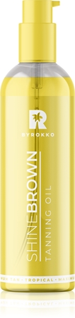 BYROKKO Shine Brown Tanning Oil Face & Body Tan Accelerator
