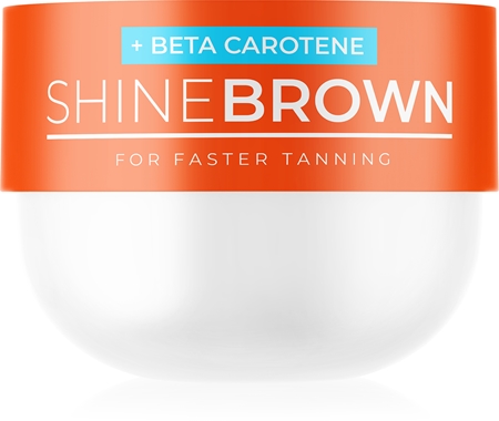 BYROKKO Shine Brown Beta Carotene Sunscreen Cream with beta carotene