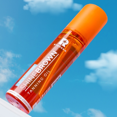 BYROKKO Shine Brown Beta Carotene olej na opalování