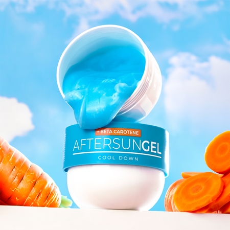 BYROKKO Beta Carotene After Sun Gel hűsítő napozás utáni gél