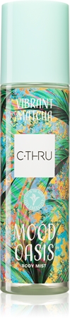 C-THRU Mood Oasis Vibrant Matcha odświeżający spray do ciała dla kobiet