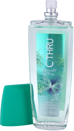 C-THRU Emerald Shine deodorant s rozprašovačem pro ženy