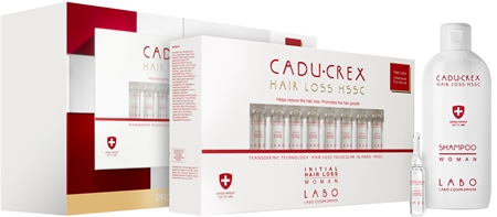 CADU-CREX Hair Loss HSSC Advanced Hair Loss hair treatment for women against advanced hair loss economy pack