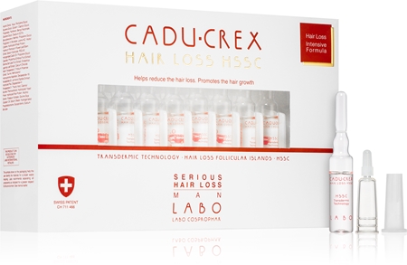 CADU-CREX Hair Loss HSSC Serious Hair Loss грижа за косата за мъже против сериозен косопад