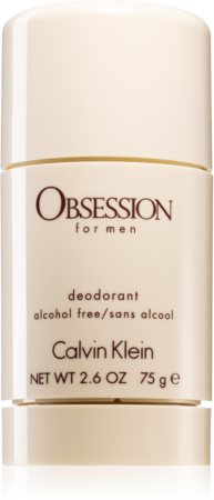 Calvin Klein Obsession for Men Deodorant Stick (alcohol free) for Men |  