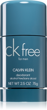 Calvin Klein CK Free Zīmuļveida dezodorants (nesatur alkoholu) vīriešiem