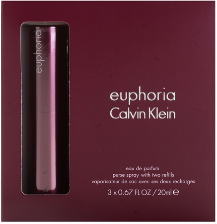 Calvin Klein Euphoria eau de parfum nőknek 3 x 20 ml (1x utántölthető + 2x utántöltő)
