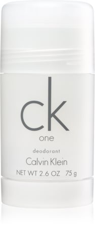 Calvin Klein CK One déodorant stick mixte