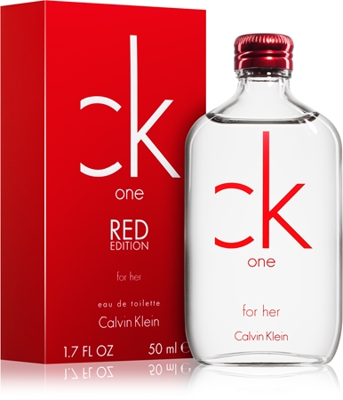 Calvin Klein CK One Red Edition eau de toilette para mujer 50 ml