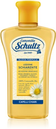 Camomilla Schultz Chamomile latte per capelli per schiarire i capelli