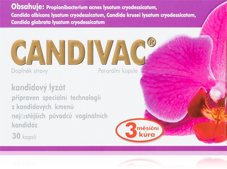 Candivac Candivac kapsle pro podporu vaginálního prostředí