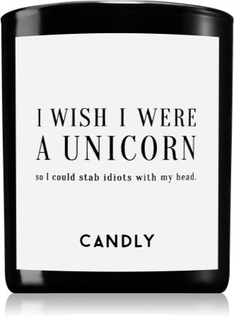 Candly & Co. I wish i were a unicorn vonná svíčka