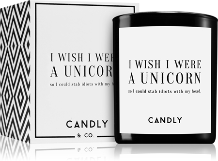 Candly & Co. I wish i were a unicorn αρωματικό κερί