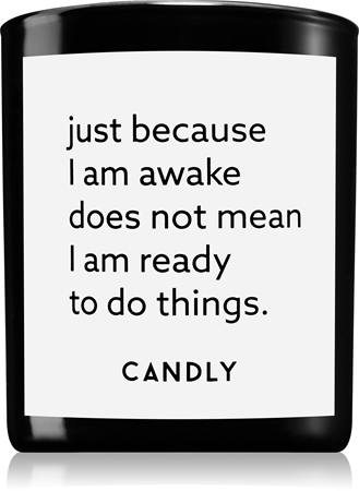 Candly & Co. Just because I am awake bougie parfumée