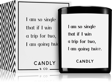 Candly & Co. I am so single ароматна свещ