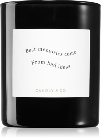 Candly & Co. No. 2 Best Memories Come From Bad Ideas vela perfumada