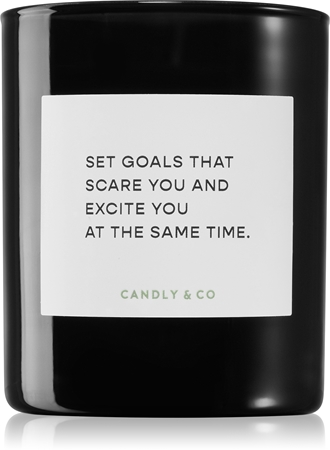 Candly & Co. No. 4 Set Goals That Scare You Duftkerze