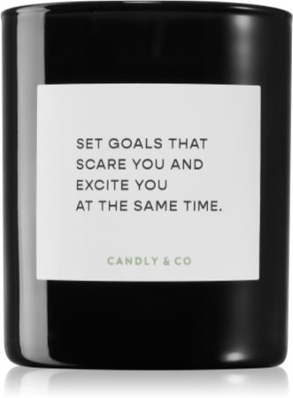Candly & Co. No. 4 Set Goals That Scare You mirisna svijeća