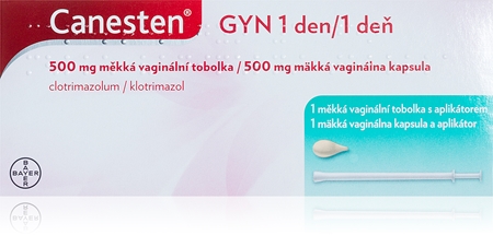 Canesten Canesten Gyn 500 mg vaginální tobolka