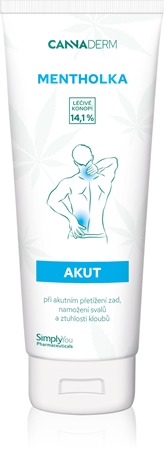 Cannaderm Mentholka AKUT vėsinamasis masažo gelis