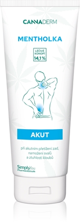 Cannaderm Mentholka AKUT Cooling Massage Gel