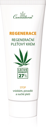 Cannaderm Regenerace Krém pro suchou a citlivou pokožku regenerační krém pro suchou a citlivou pokožku