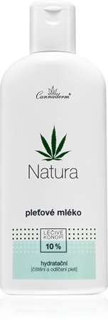 Cannaderm Natura Hydrating face lotion loção hidratante com óleo de cannabis