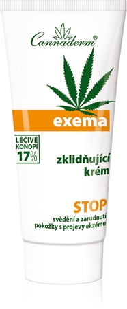 Cannaderm Exema Zklidňující krém zklidňující krém s konopným olejem