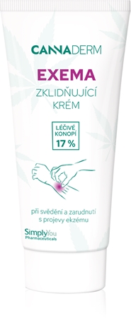 Cannaderm Exema Zklidňující krém zklidňující krém s konopným olejem