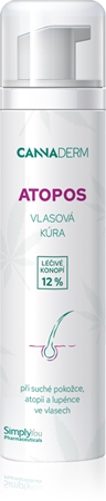 Cannaderm Atopos Sensitive scalp treament Intensive Treatment for irritated scalp