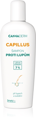 Cannaderm Capillus proti lupům Šampon šampon proti lupům s konopným olejem