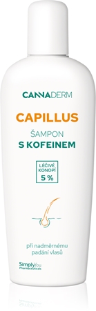 Cannaderm Capillus Caffeine shampoo Shampoo with hemp oil