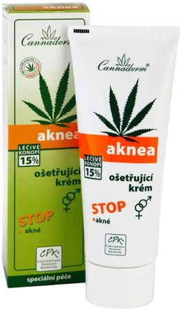 Cannaderm Aknea Krém na obličej pleťový krém pro problematickou pleť