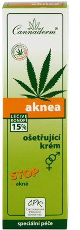Cannaderm Aknea Krém na obličej pleťový krém pro problematickou pleť