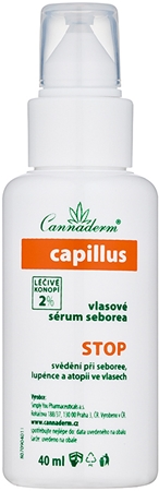Cannaderm Capillus Seborea Hair Serum aktivni serum za suho in srbeče lasišče