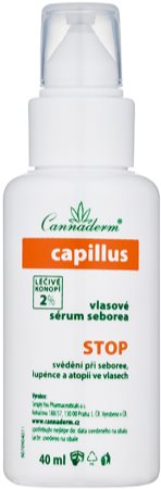 Cannaderm Capillus Seborea Hair Serum ενεργός ορός για ξηρό και κνησμώδες δέρμα της κεφαλής