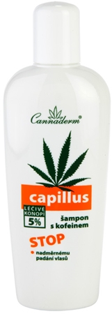 Cannaderm Capillus Caffeine shampoo σαμπουάν κατά της τριχόπτωσης Με λάδι κάνναβης