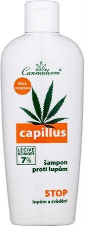 Cannaderm Capillus Anti-Dandruff Shampoo šampon proti prhljaju s konopljinim oljem