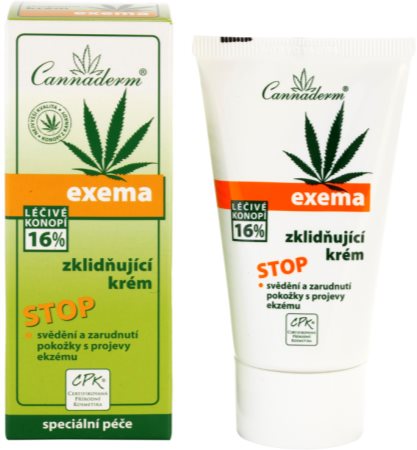 Cannaderm Exema Calming cream creme apaziguador com óleo de cannabis