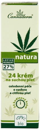 Cannaderm Natura Krém na suchú a citlivú pokožku krém pre suchú až citlivú pleť