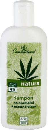 Cannaderm Natura Shampoo for Normal and Oily Hair šampon s konopljinim oljem