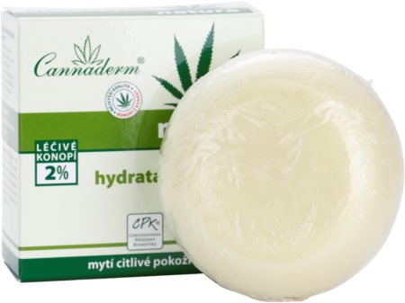 Cannaderm Natura Moisturizing soap pH 5.5 Niisutav seep kanepiõliga